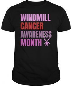 Trump Windmill Cancer Awareness Month Classic T-Shirt
