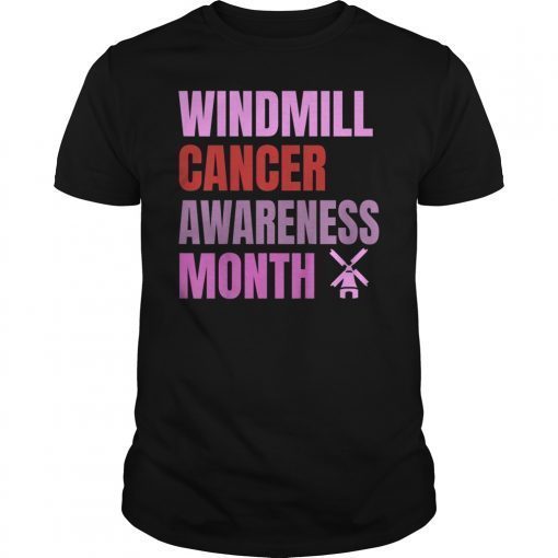 Trump Windmill Cancer Awareness Month Classic T-Shirt