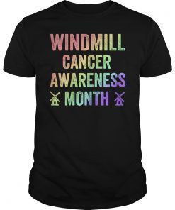 Trump Windmill Cancer Awareness Month TShirt
