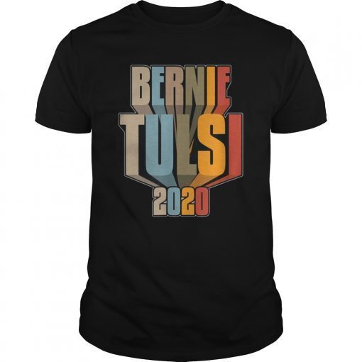 Tulsi Gabbard Bernie Sanders 2020 US President T-Shirt