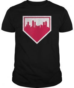 Vintage Atlanta Baseball ATL Home Skyline Shirt