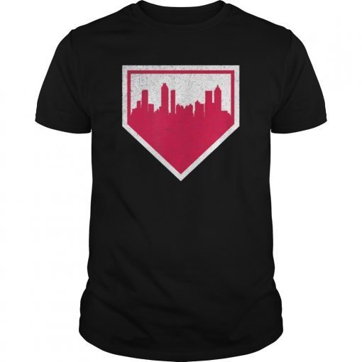 Vintage Atlanta Baseball ATL Home Skyline Shirt