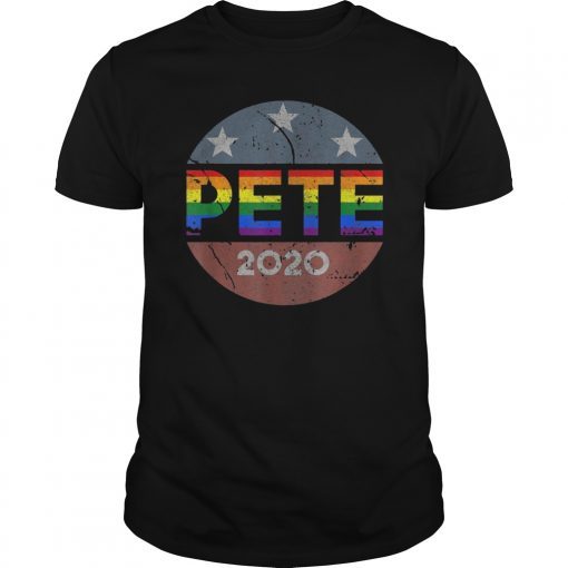 Vintage Mayor Pete Buttigieg For President 2020 LGBT T-shirt