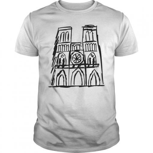 Vintage Notre Dame Cathedral Gift T-Shirt