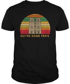 Vintage Notre Dame Paris France T-shirt