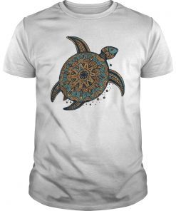 Vintage Tribal Hawaiian Sea Turtle Shirt