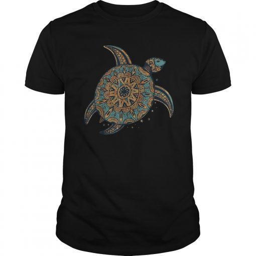 Vintage Tribal Hawaiian Sea Turtle T-shirt