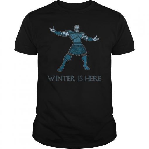 Winter Is Here Cool Game T-Shirt