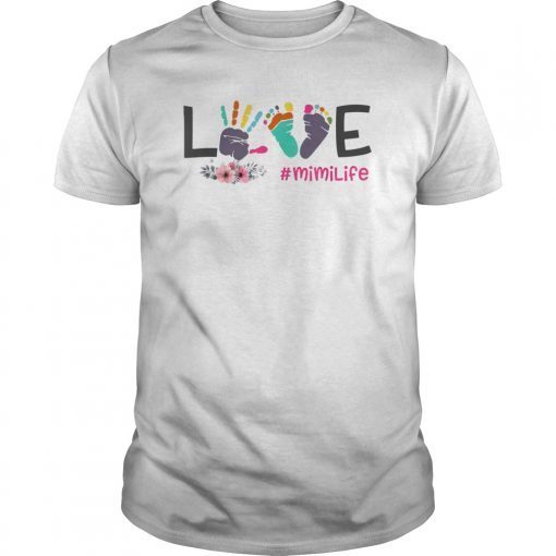 Woman Mom Love Mimi life Shirt