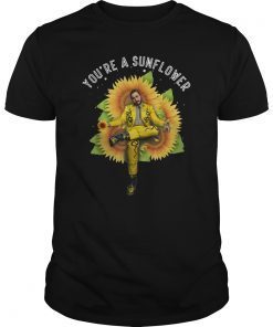 You're a sunflower Post Malon Rapper Lover Gift T-Shirt