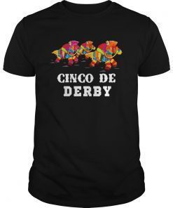 cinco De derby Kentucky pinata Sombrero Mexican TShirts
