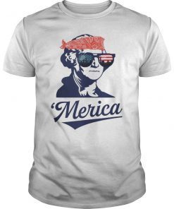 4th Of July American President Funny George Washington T-Shirt