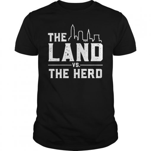 Baker Mayfield The Land vs The Herd T-Shirt