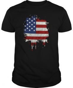 Beer American Flag Gift T-Shirts