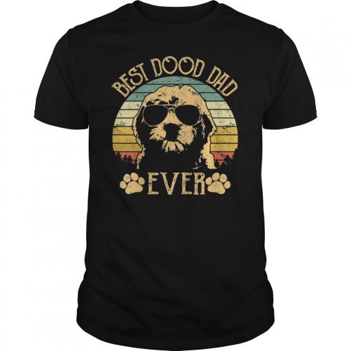 Best Doodle Dad Ever Vintage T-Shirt