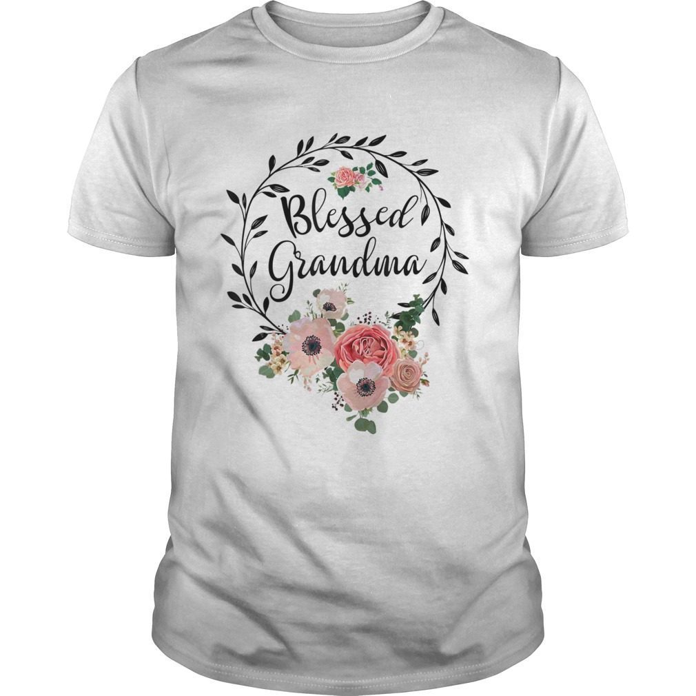 Blessed Heart Shirt Blessed Grammy shirt Floral Gift for grandma Mothers Day Gift Blessed to be called Grammy Shirt New Grandma shirt