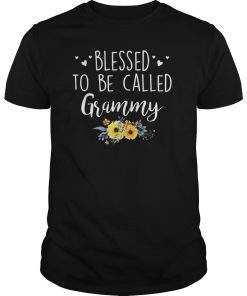 Blessed to be called Grammy T Shirt Gift For Mother's Day Gi