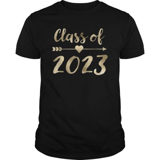 Class of 2023 Grow with Me T-Shirt First Day of School
