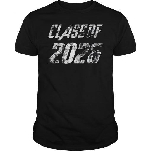 Class of 2026 Distressed Back To School Shirt