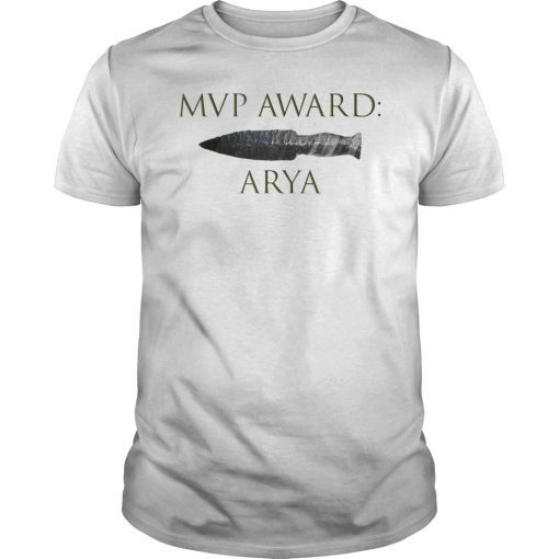 Cool MVP Award Arya T-Shirt