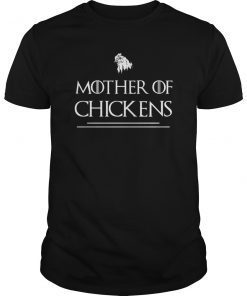 Cute Mother of Chicken Farmer Lover Farm Mother Day Tee Shirts
