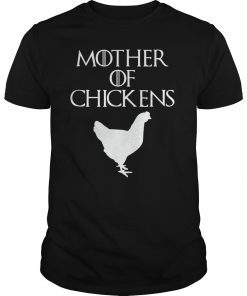 Cute & Unique White Mother of Chickens T-shirt