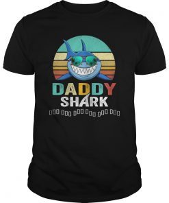 Daddy Shark Shirt, Fathers Day Gift, Papa Shark T-Shirt, Dad Gift From Daughter, Gift From Son, Gift