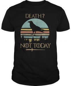 Death Not Today Retro Vintage Shirt