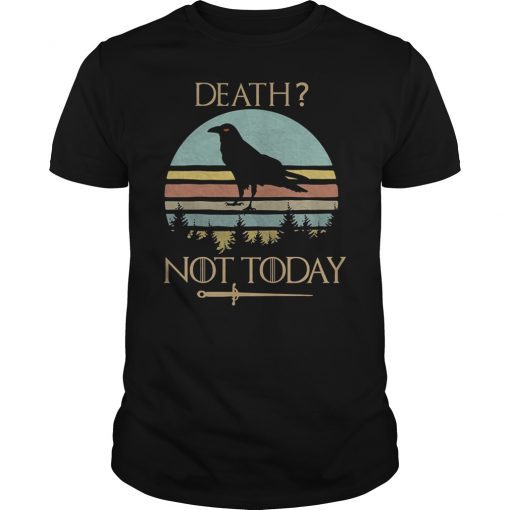 Death Not Today Retro Vintage Shirt