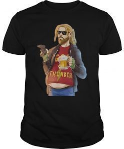 Fa-Thor Fat Man Like Beer and Game T-Shirt