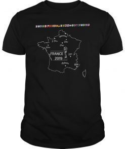 Football Cup of Womens World France 2019 T-Shirt