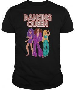 Fun Dancing Queen Disco Dance Club Party T Shirt