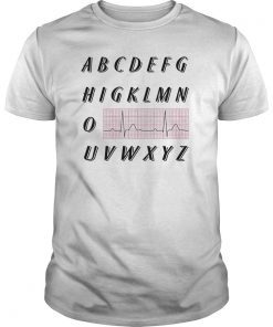 Funny ECG EKG Nurse RN Electrocardiography T-Shirt
