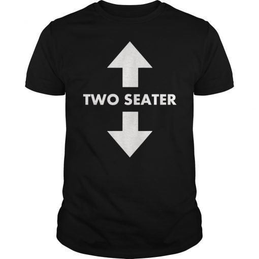Funny Two Seater Arrow Dad Joke Meme T-Shirt