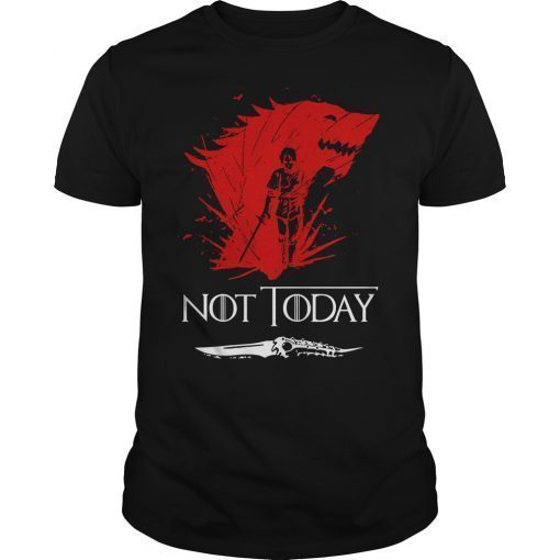 Game of Throne Arya Not Today Shirt