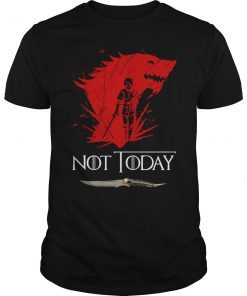 Game of Throne Arya Not Today T-Shirt