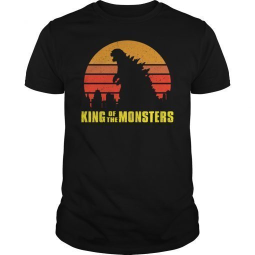 Godzilla King of the Monsters Vintage T-Shirt