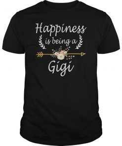 Happiness Is Being A Gigi Shirt Cute Mothers Day Gifts