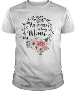 Happiness Is Being A Mimi T-Shirt Mother's Day Gift
