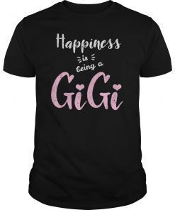 Happiness is Being a Gigi Grandma Tee Shirt