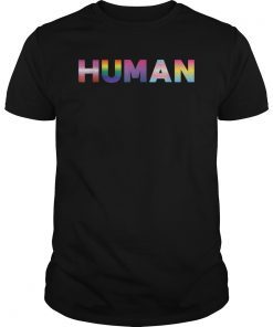 Human Rainbow Flag Shirt LGBTQ
