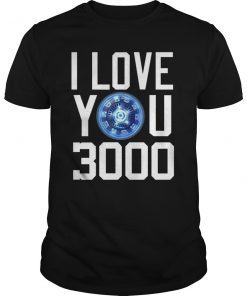 Iron Man Shirt - Avengers End Game Shirt - I Love You 3000 T Shirt