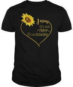 JesusIt's Not Religion It's A Relationship Shirt