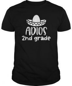 Kids Adios 2nd Grade Shirt Last Day of School Shirt for Kids Tee