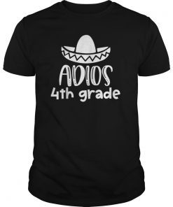 Kids Adios 4th Grade Shirt Last Day of School Shirt for Kids Tee