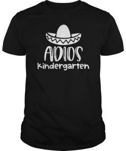 Kids Adios Kindergarten Shirt Last Day of School Shirt for Kids