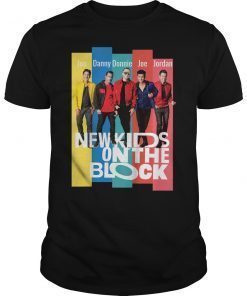 Kids New On The Block T-Shirt Colorful Vintage Gift Unisex