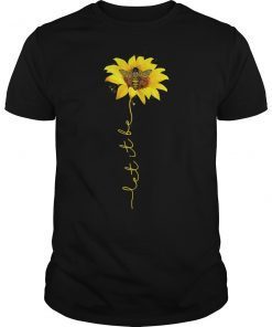 Let It Bee Sunflower Graphic T-Shirt