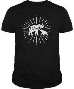Mama Africa Elephant T-Shirt Gift For Mothers Day