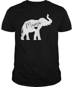 Mama Africa Elephant Tee Shirt Cute Mothers Day Gift For Mom
